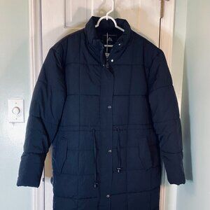 NWT Women's Puffer Jacket Size 3XL Detachable Faux Fur Hood Waterproof